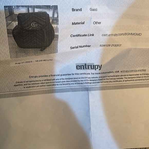 AUTHENTIC GUCCI Maltelasse GG - Picture 9 of 16